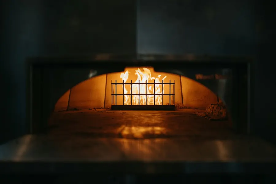 The oven fire
